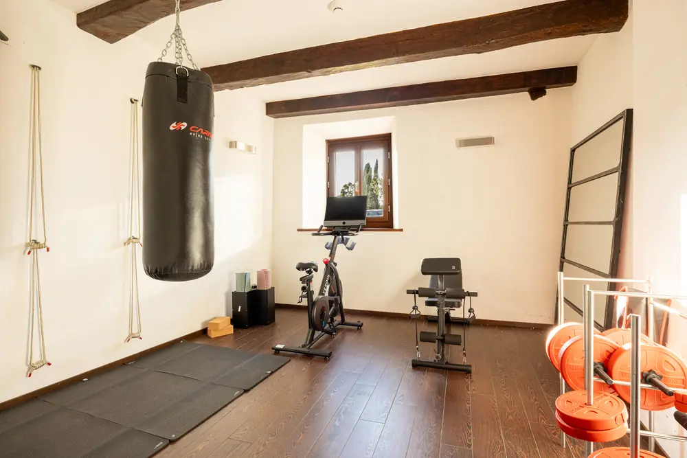 Private gym at Triano